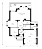 Проект современного экономичного коттеджа с мансардой Rg3952 План2